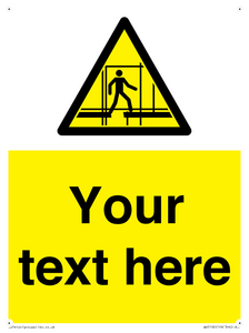 Custom Scaffold Incomplete Sign